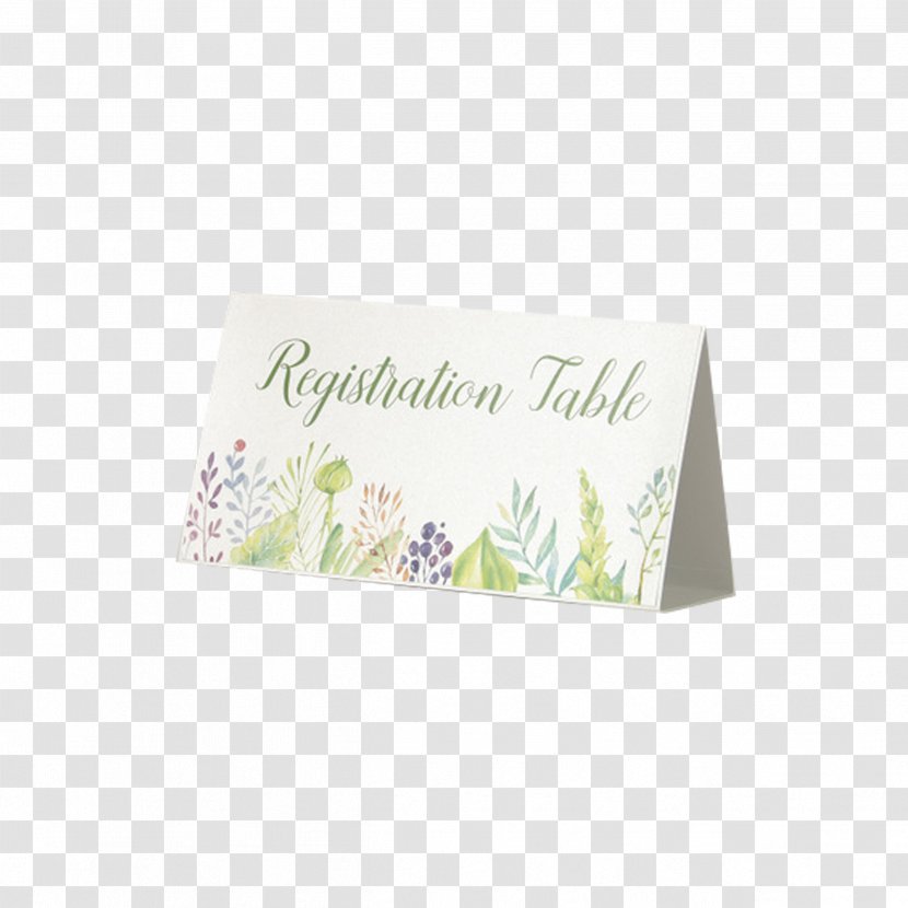 Euclidean Vector Icon - Place Card - Banquet Check-in Desk Transparent PNG