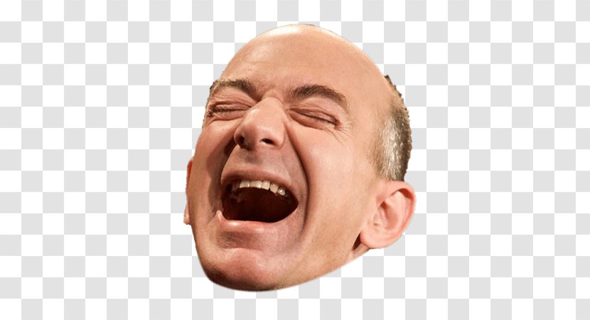 Jeff Bezos Amazon.com Investor Sticker Share - Ear - Cheek Transparent PNG