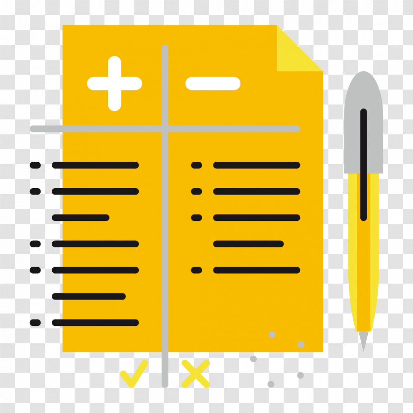 Yellow Line Icon Transparent PNG