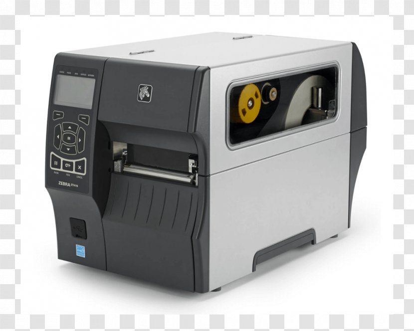 Label Printer Barcode Zebra Technologies Transparent PNG