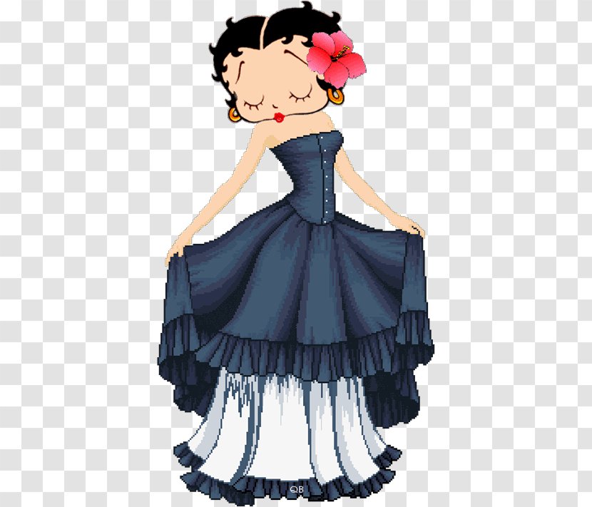 Betty Boop Cartoon Comics - Flower - Heart Transparent PNG