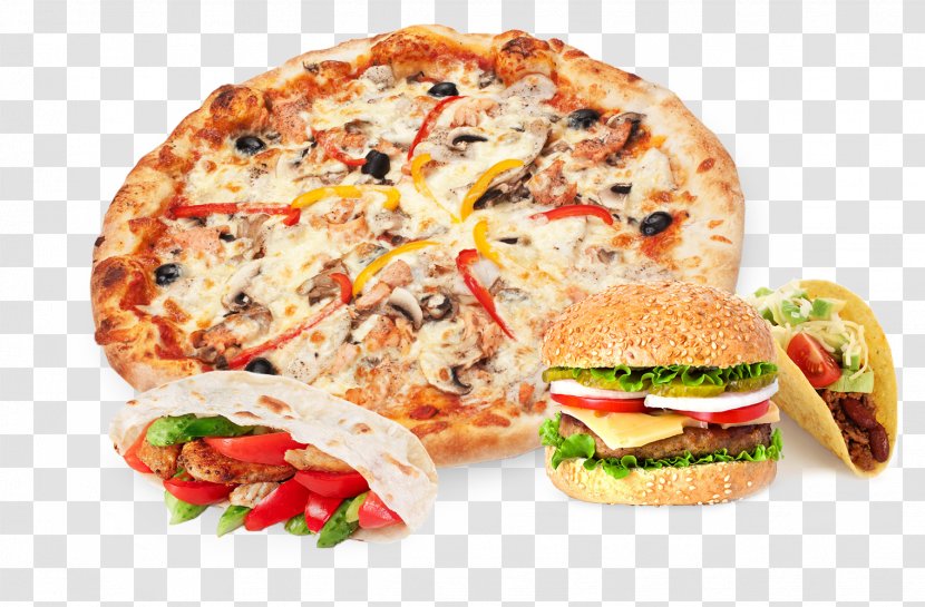 Fast Food Pizza Junk Breakfast Sandwich - FOOD TRUCK Transparent PNG