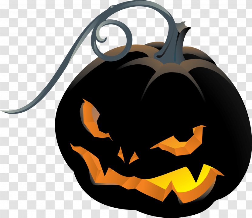 Jack-o'-lantern Halloween Clip Art - Sticker Transparent PNG