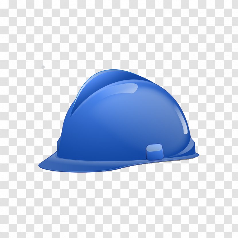 Hard Hat Helmet Blue - Personal Protective Equipment - Helmets Transparent PNG