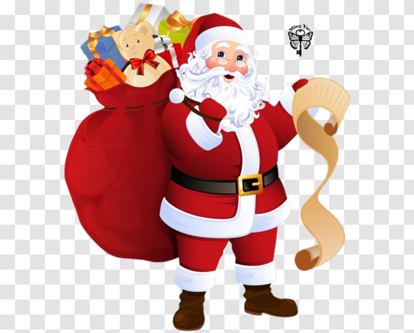 Père Noël Santa Claus Christmas Child Reindeer - Ornament Transparent PNG