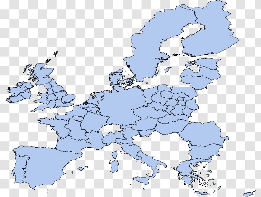 Map European Union Electoral District Finland France - Europe Transparent PNG