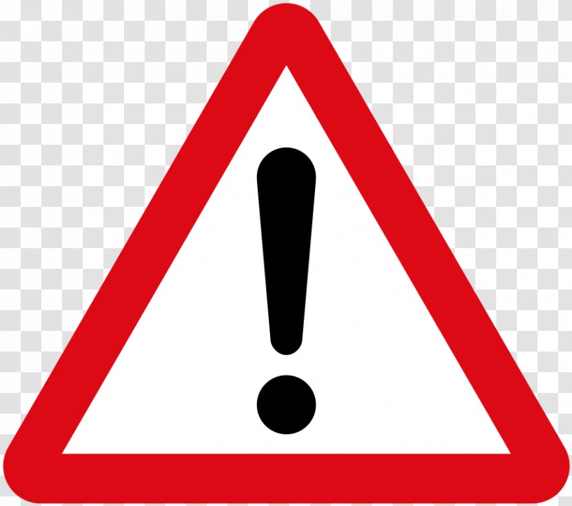 Warning Sign Traffic Car Clip Art Transparent PNG