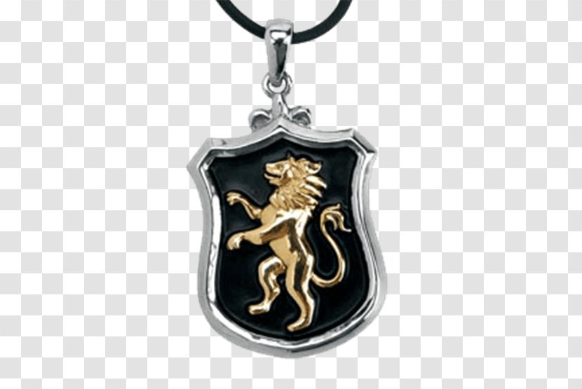 Locket Lion Shield Charms & Pendants Medal Necklace - Jewellery Transparent PNG