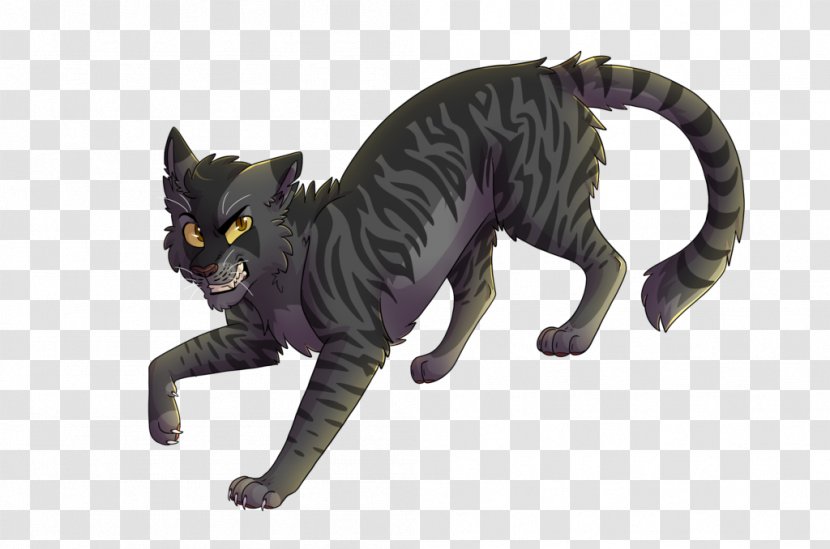 Darkstripe ThunderClan Tigerstar Cat Forest Of Secrets - Animal Figure Transparent PNG