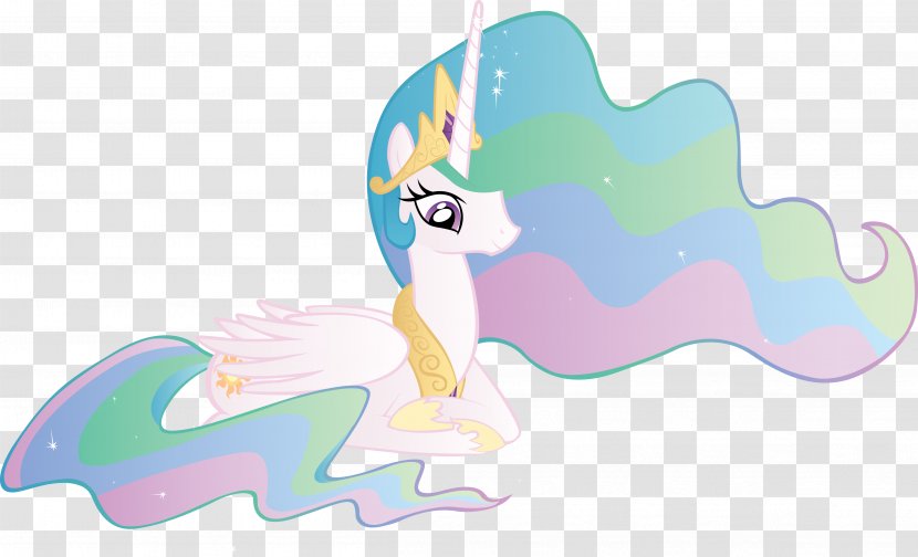 Princess Celestia Twilight Sparkle Pony Rarity Cadance - Cartoon - Horse Transparent PNG