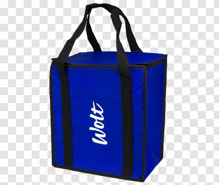 Tote Bag Hand Luggage Packaging And Labeling - Electric Blue Transparent PNG