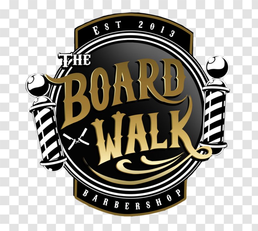The Boardwalk Barber Shop Barrelli Shaving - Logo - Barbershop Transparent PNG