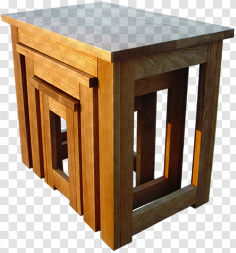 Table Furniture Solid Wood Living Room Bedroom - Stain - Oak Transparent PNG