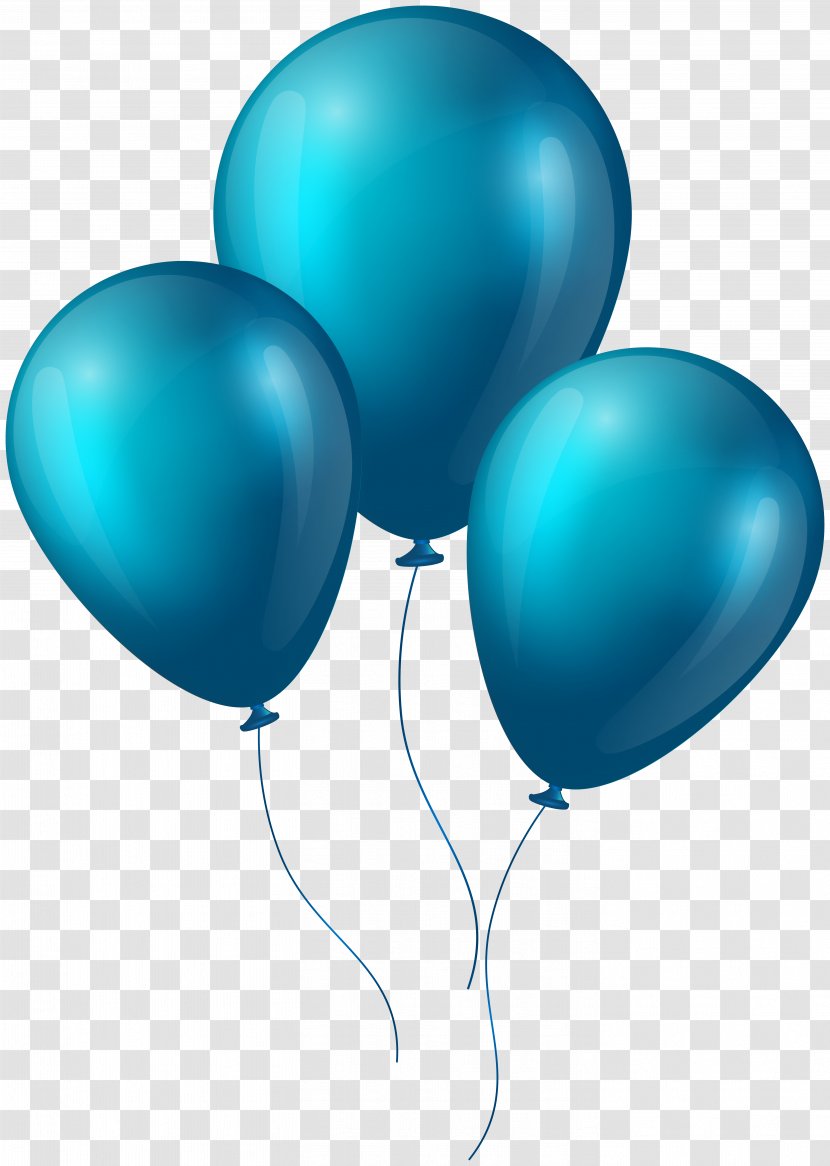 Balloon Clip Art Image Openclipart - Turquoise Transparent PNG