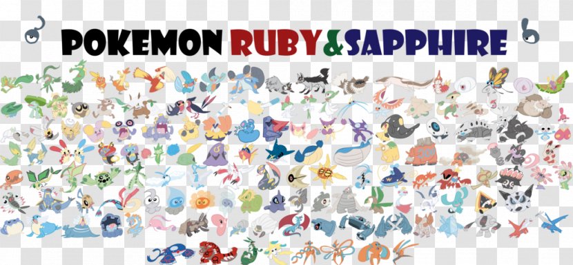 Pokémon Ruby And Sapphire Box: & Omega Alpha Adventures - Pokemon - Sprite Transparent PNG