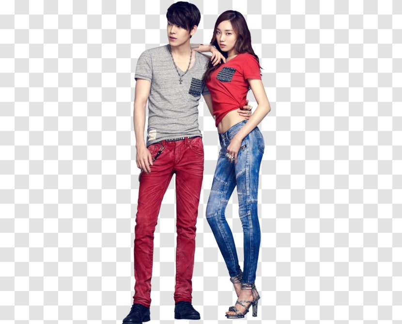 Lee Sung-kyung Jeans Model Fashion Actor - Watercolor - Kim Ji Woo Transparent PNG