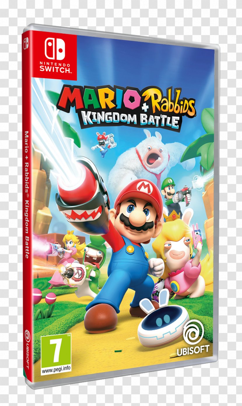 Mario + Rabbids Kingdom Battle Nintendo Switch Luigi Video Game Transparent PNG