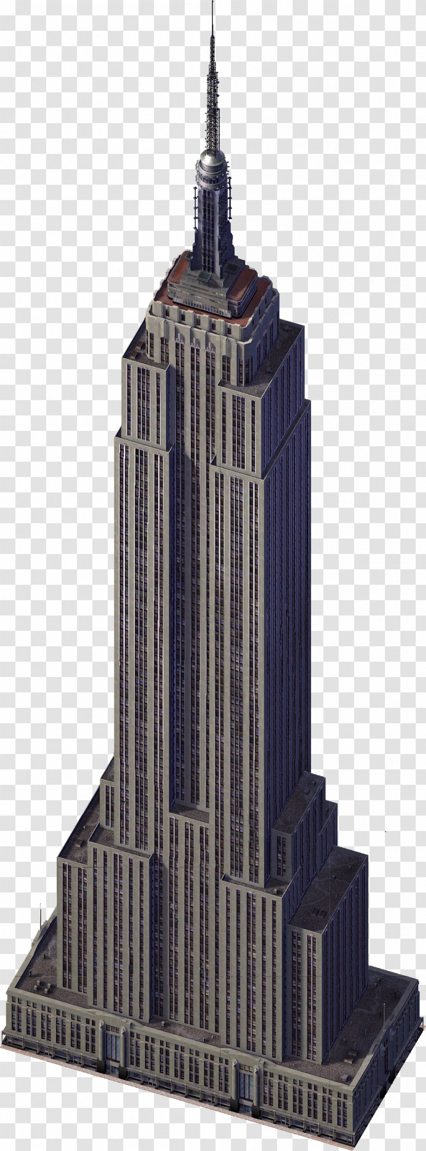Empire State Building Chrysler - Burj Khalifa Transparent PNG