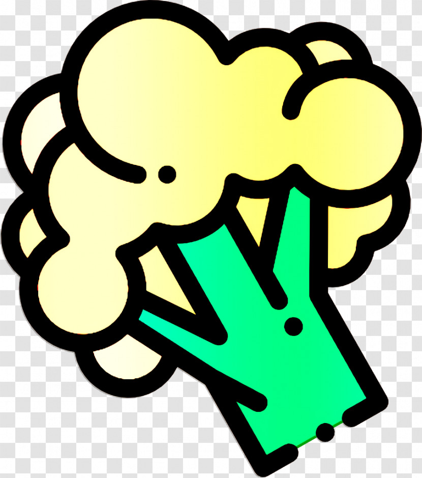 Fruits & Vegetables Icon Broccoli Icon Transparent PNG
