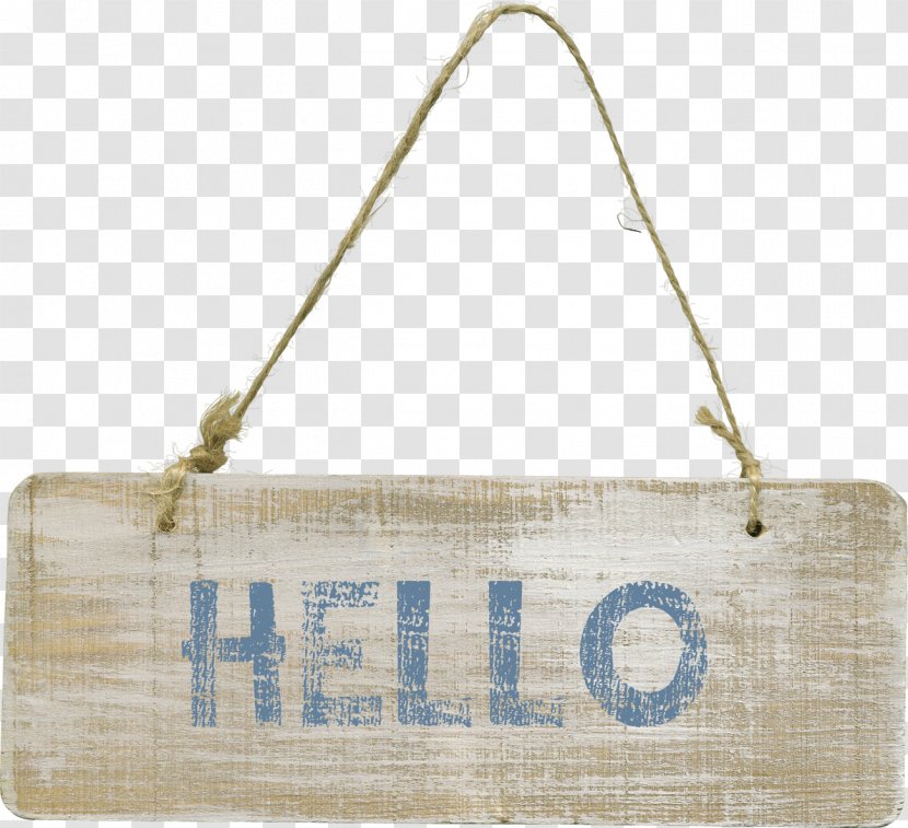 Handbag Messenger Bags Beige Rectangle - February Hello Transparent PNG