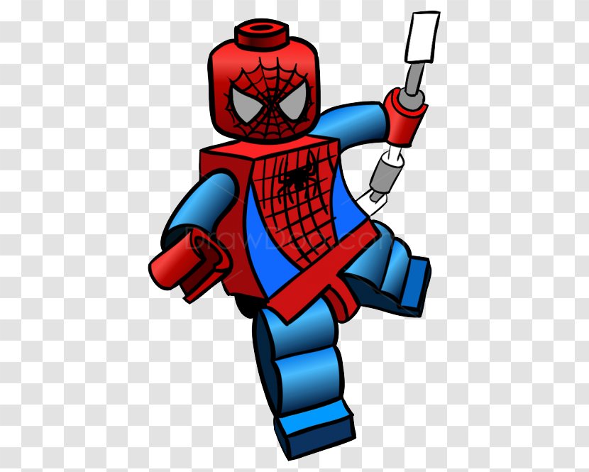 Lego Marvel Super Heroes Spider-Man Drawing Clip Art - Youtube Transparent PNG