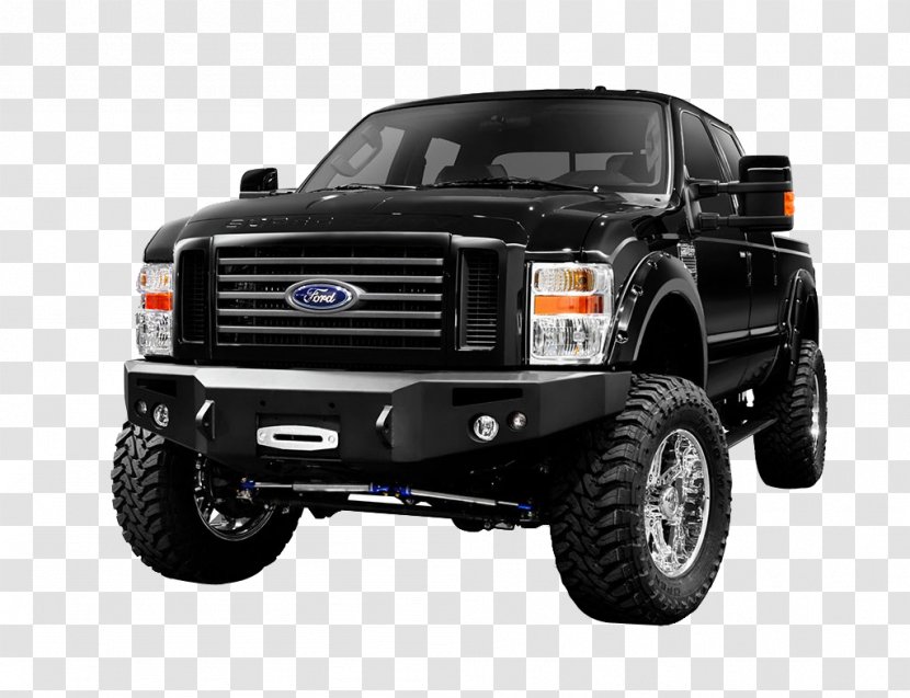 Pickup Truck Ford Super Duty Car F-Series - Fender - Black SUV HQ Pictures Transparent PNG