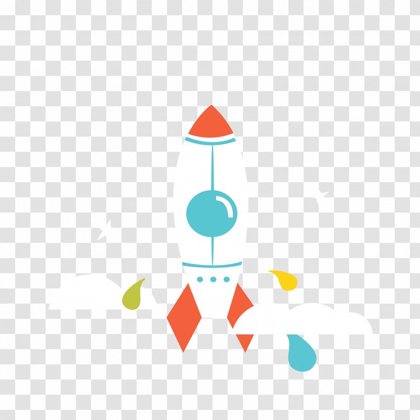 Euclidean Vector - Rocket - Cartoon Transparent PNG