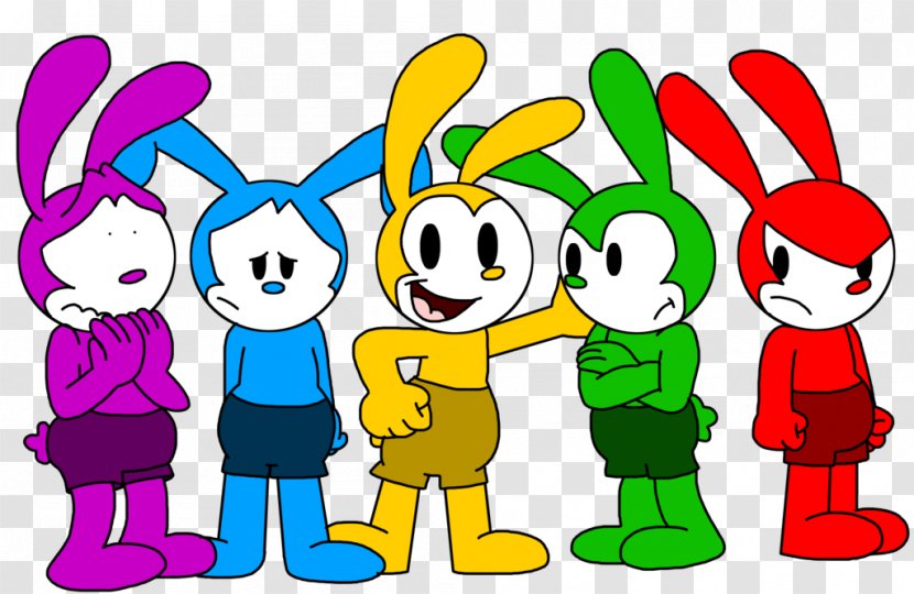 Oswald The Lucky Rabbit Mickey Mouse Cartoon Bugs Bunny - Area - Inside Out Emotions Cat Transparent PNG