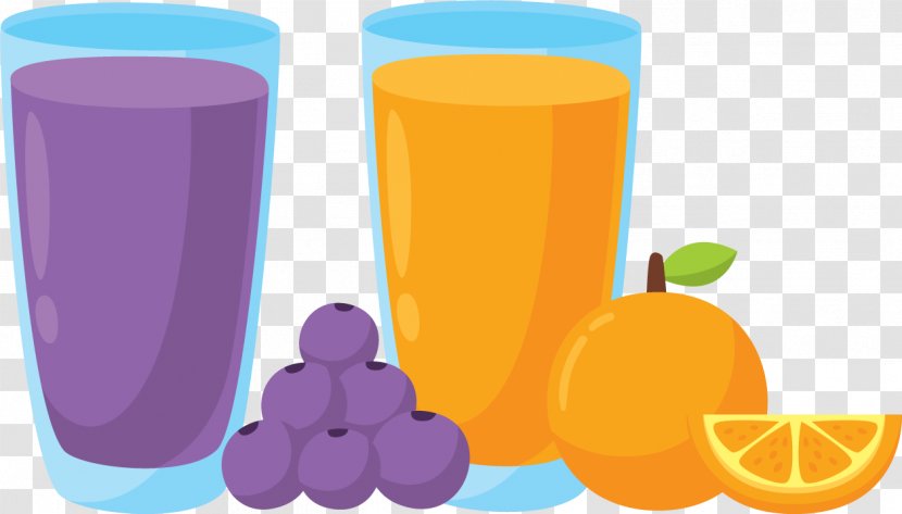 Orange Juice Apple Drink - Food - Clipart Transparent PNG