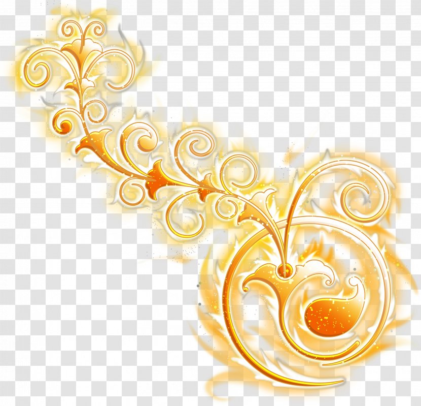 Clip Art Vignette Image Design - Jewellery - Yellow Transparent PNG