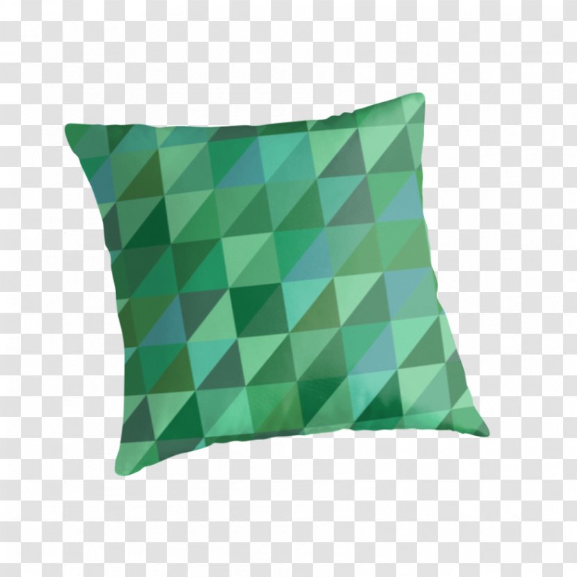 Mosaic Throw Pillows Cushion Pattern - Triangle Transparent PNG