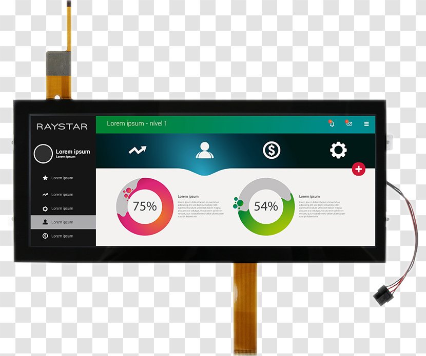 Display Device Thin-film-transistor Liquid-crystal Thin-film Transistor OLED - Computer Monitors - LNG Transparent PNG