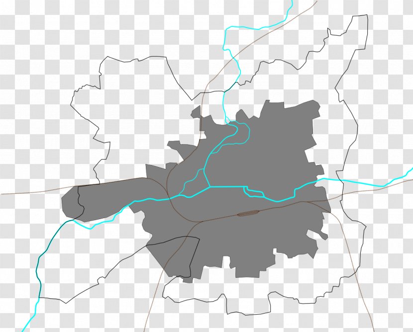 Map Watercourse City Rennes Métropole - Water Transparent PNG