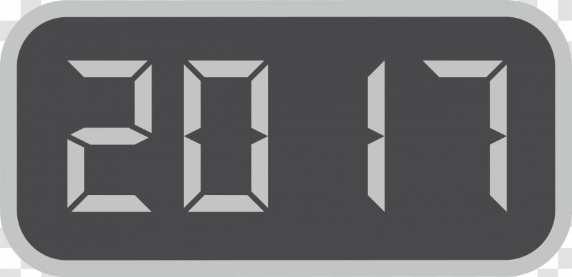 Bedside Tables Alarm Clocks Digital Clock Timer - Flip - 2017 Watch Word Pictures Dark Vector Material Transparent PNG