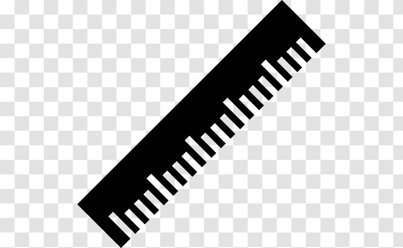 Ruler Digital Piano Measurement - Electronic Keyboard - Musical Instrument Accessory Transparent PNG