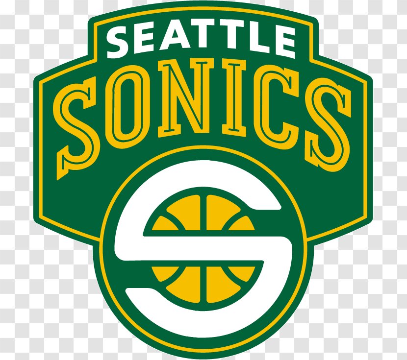 KeyArena 2006u201307 Seattle SuperSonics Season NBA Oklahoma City Thunder - Basketball - Hand-painted Letters Irregular Pattern Green Background Transparent PNG