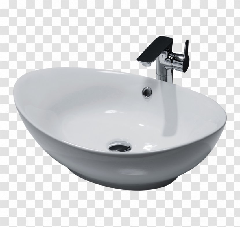 Countertop Sink Ceramic Bathroom Faucet Handles & Controls - Kitchen - Shelf Transparent PNG