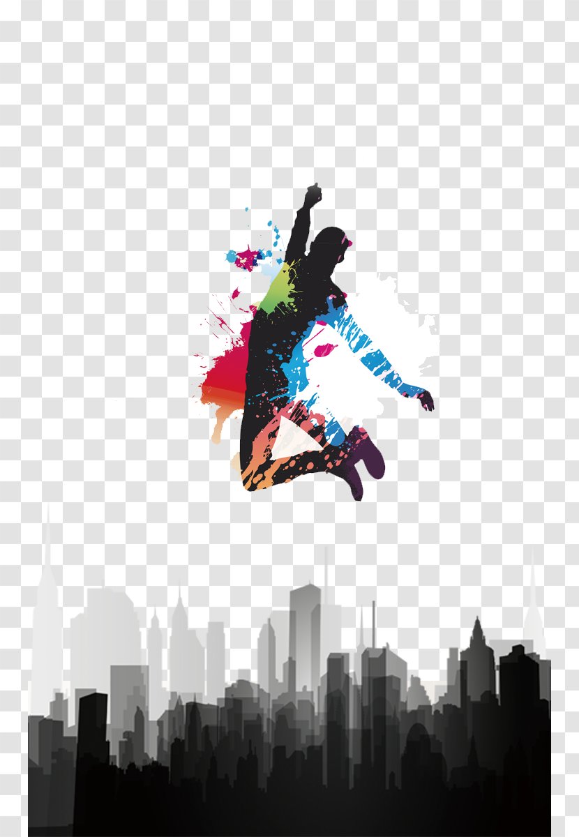 Poster Paper Recruitment Sketch - Fictional Character - People Jumping Up Transparent PNG