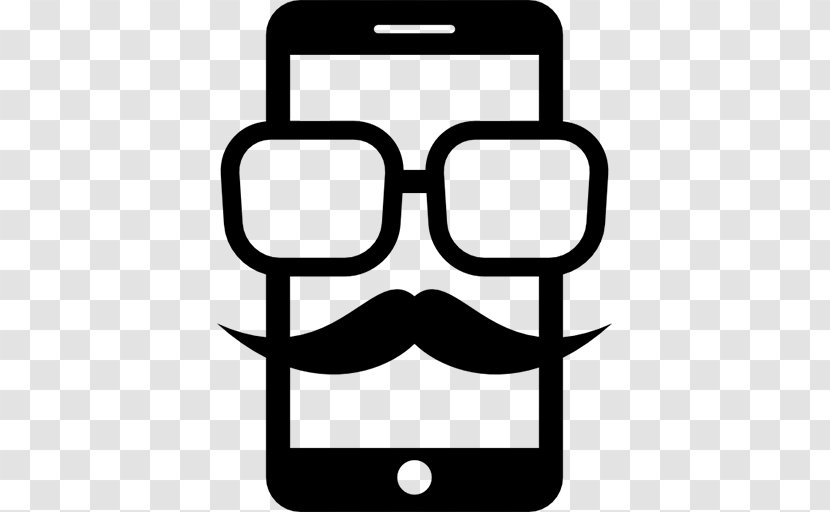 IPhone Telephone Call Handheld Devices - Moustache - Iphone Transparent PNG