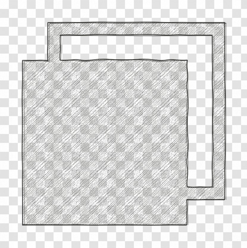 Block Icon Copy Front - Paper Rectangle Transparent PNG