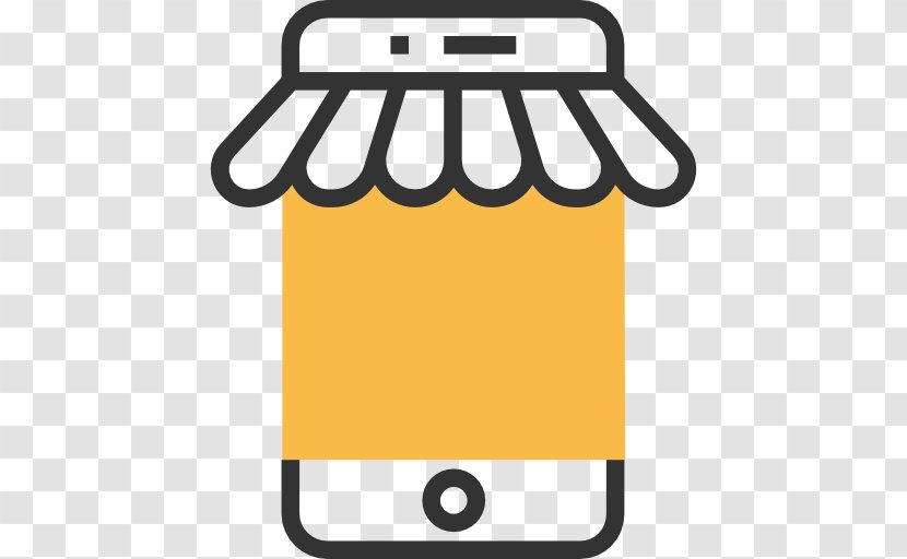 Mobile Phones Online Shopping Logo - Yellow - Technology Euclidean Vector Transparent PNG
