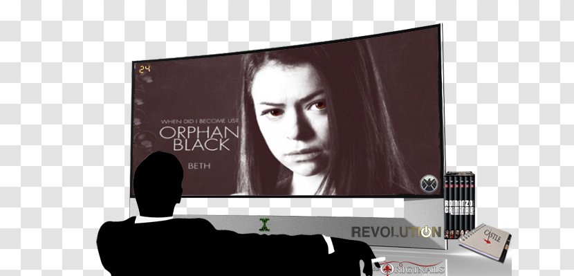 Display Device Orphan Black Advertising Web Banner - Media Transparent PNG