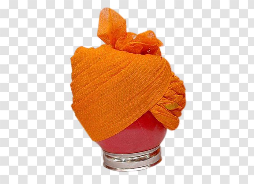 Kesaria Rajasthani Safa Turban Pagri - Headgear - HAJJ Transparent PNG