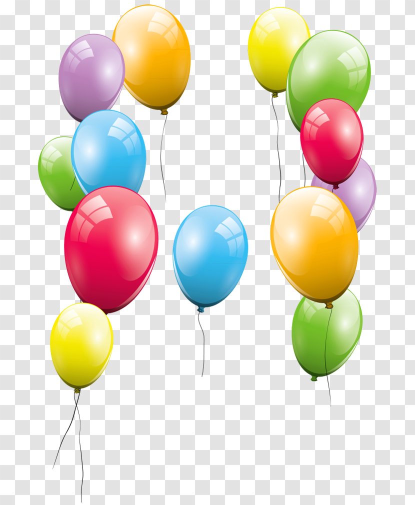 Balloon Birthday Party Clip Art - Toy - Background Cliparts Transparent PNG