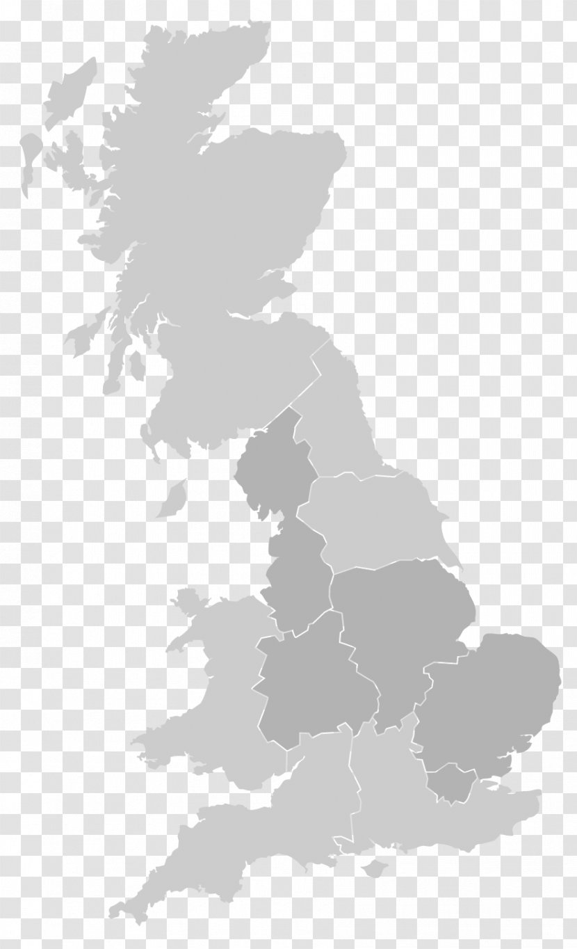 United Kingdom Vector Map Royalty-free - Tree - Uk Transparent PNG