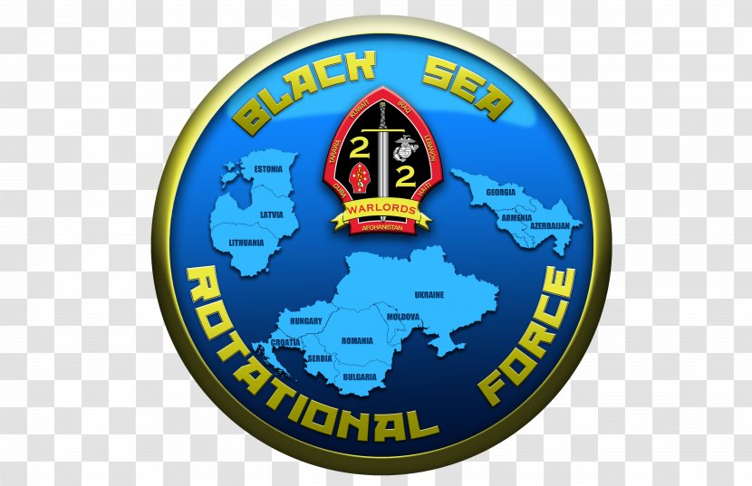 Black Sea Rotational Force United States Army Africa Marine Corps Organization Navy - Distinctive Unit Insignia - Logo Transparent PNG