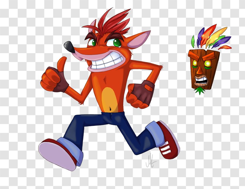 Crash Bandicoot: Warped The Wrath Of Cortex Bandicoot 2: Strikes Back Fake - Art Transparent PNG