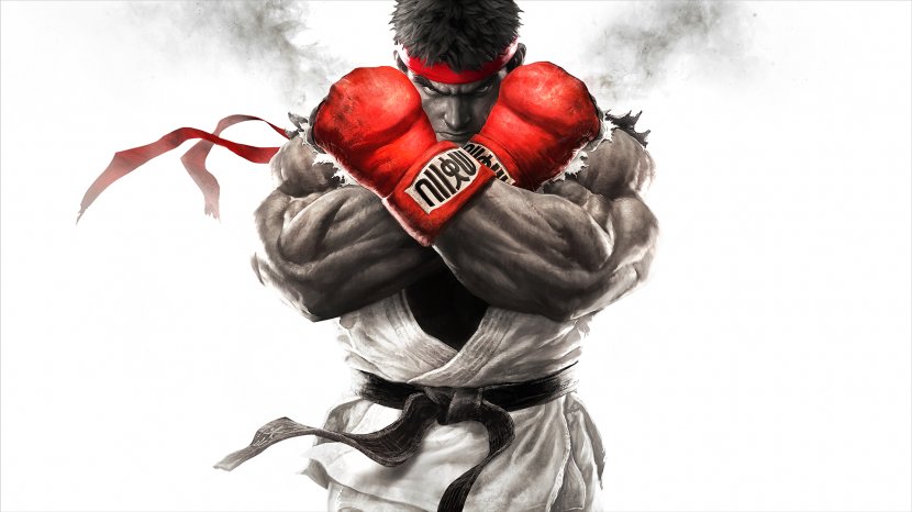 Street Fighter V Super II Turbo HD Remix IV Ryu Desktop Wallpaper - Video Game - Boxing Transparent PNG