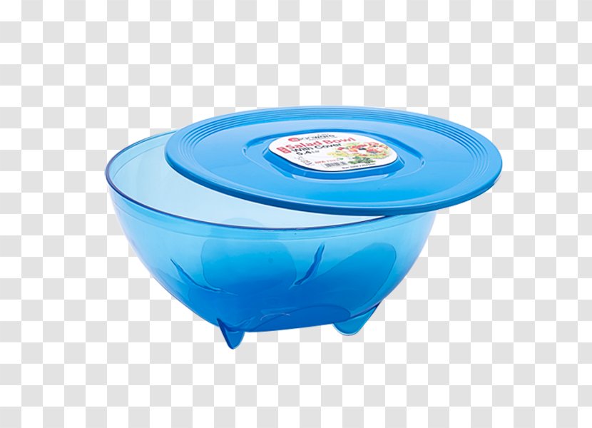 Plastic Cobalt Blue Bowl - Salad Transparent PNG