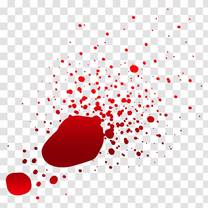 Blood Clip Art - Silhouette Transparent PNG